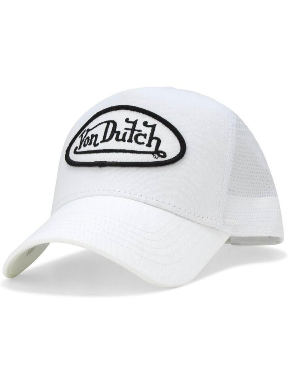 Retro Classic Unisex Trucker Hat - Solid Color Mesh Snapback Baseball Cap